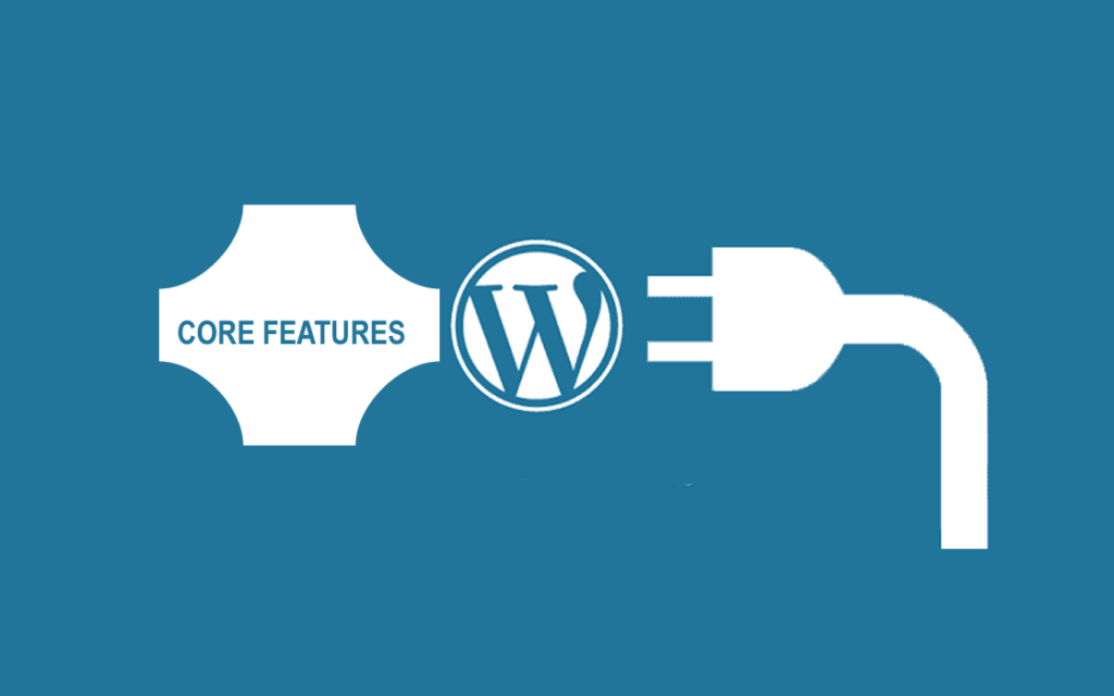 Wordpress icon with plug